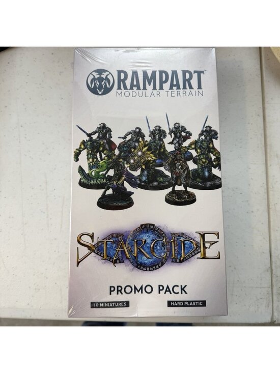 Rampart Other - Rampart Modular Terrain- Starcide Promo Pack - 10 Miniatures Sealed NEW